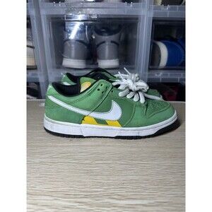 Nike‎ SB Dunk Low Green Blue Taxi Series Tokyo 2006 Size 6 Rare VTG